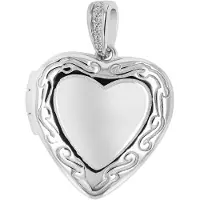Akzent dames hanger "Kinsley" uit 925 Sterlingzilver, gerhodineerd, duurzaam