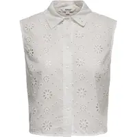 ONLY Onlalithea sl short emb shirt wvn dessin