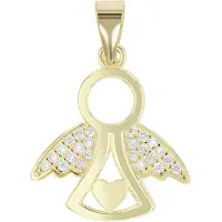 Akzent Dames hanger "Parivash" van 925 Sterlingzilver, gerhodineerd, duurzaam