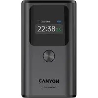 Canyon OnPower 130 - Powerbank - 10000 mAh - Snel Laden - TFT Display