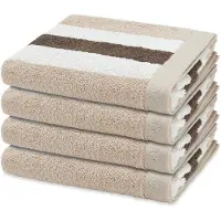 Ross Sonstiges 4 X handdoek - in set 4 pack Doubleface Stripes