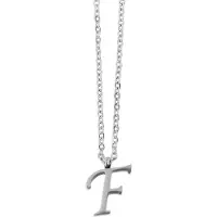 Akzent unisex ketting met hanger Kiah, zilverkleurig, duurzaam