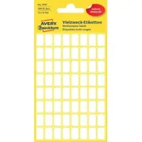 Avery Handbeschrijfbare etiketten 38 x 14 mm, wit 3076 - 8 stuks