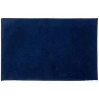 Floordirekt Badmat NASA - Donkerblauw 86 x 150 cm - Zachte & Duurzame Badmat met Verstevigde Randen - Waterabsorberend & Onderhoudsvriendelijk