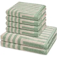 Ross Sonstiges 4 X handdoek 2 X douchehanddoek - in set 6 pack Grafik