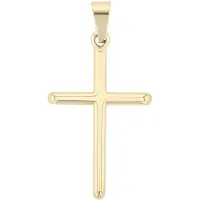 Akzent Unisex hanger "Mara" Edelstahl - Eenvoudig & elegant - Kruis