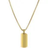 Akzent unisex ketting met hanger Beleza, huidvriendelijk