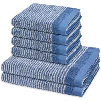 Ross Sonstiges 4 X handdoek 2 X douchehanddoek - in set 6 pack Stripes
