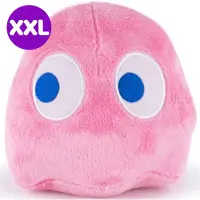 Pac-Man Spookje (Roze) Pluche Knuffel XXL 65 cm - Grote Speelgoed Knuffels voor Kinderen Jongens Meisjes