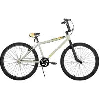 Happiq BMX-fiets – Voor tieners en volwassenen – Beginners tot gevorderde / 2 haringen – Grijs / 61–66 cm