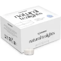 Roll'Eat C-Lights - Natuurlijke theelichtjes - 100 stuks - 100% natuurlijke kaarsen