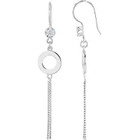 Akzent Dames Oorbellen "Ima" van 925 Sterlingzilver, gerhodineerd, duurzaam