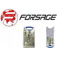 Forsage F-924U40 - Universele Boor Set - 40 stuks - Metaal, Hout, Beton