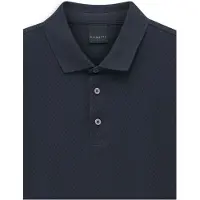 Bugatti Herren Poloshirt met katoenen structuur