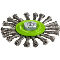 Bosch Schijfborstel, roestvrij 115 mm, 0,5 mm, 12.500 omw/min, 14 2608622106 2608622106 1 stuk(s)