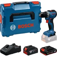 Bosch GSR18V-52 Accu-schroefboormachine (1x GBA18V2,0Ah, 1x GBA18V4,0Ah, lader GAL18V-40) - 06019S0024