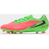 Nike Phantom 6 Low Haaland Academy Gras / Kunstgras Voetbalschoenen (MG) Felgroen Rood Zwart
