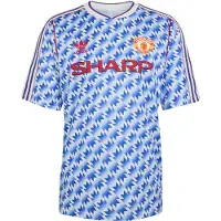 Adidas Tricot 'Manchester United 90' blauw / geel / rood / wit