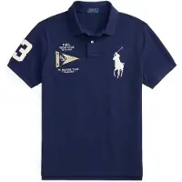 Ralph Lauren Shirt ecru / navy / wit