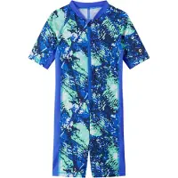 Reima UV-bescherming 'Vesihiisi' blauw / turquoise / donkerblauw / offwhite