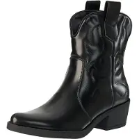 Salinyang Cowboylaarzen zwart