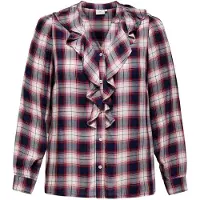 ONLY Carhalle Overhemd Dames Blauw 50