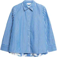 s.Oliver Blouse royal blue/koningsblauw / wit
