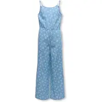 ONLY GIRLS Overall lichtblauw / wit