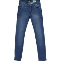 Cars Jeans slim fit jog denim Burgo stone used Blauw Effen - maat 164
