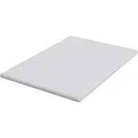 vidaXL Matras Topper Wit 140 x 190 cm Jacquard Stof