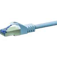 Dsit CAT6a S/FTP (PIMF) patchkabel - 0,25 meter wit - netwerkkabel - internetkabel - UTP kabel - RJ45 - 10000 mbit/s