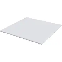vidaXL Geheugen Schuim Matras Topper 180 x 200 cm Thick Zacht Wit
