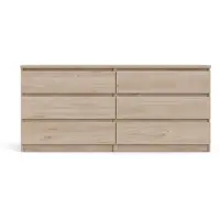 Tvilum Nada kommode 6 laden Hickory decor.