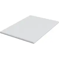 vidaXL Matras Topper Wit 140 x 200 cm Jacquard Stof