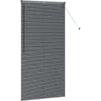 vidaXL Veneziaanse jaloezieën, donkergrijs, 175 x 95 cm, aluminium