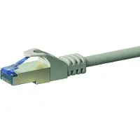Dsit CAT6a S/FTP (PIMF) patchkabel - 5 meter grijs - netwerkkabel - internetkabel - UTP kabel - RJ45 - 10000 mbit/s