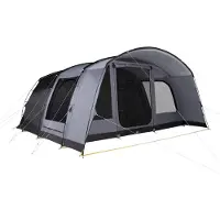 Kampa - Kampeer- / familietenten - Dawlish 04 Charcoal/Fog/Mist voor Unisex - Grijs