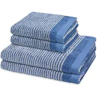 Ross Sonstiges 2 X handdoek 2 X douchehanddoek - in set 4 pack Stripes