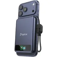 Bmx SolidSafe 5K MagSafe Solid-state Powerbank 5000 MAh Blauw