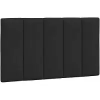 vidaXL Hoofdbordkussen "Hanko" 80 cm fluweel zwart