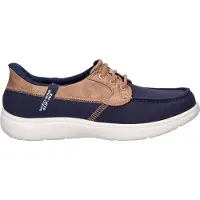 SKECHERS Veterschoen 'Slip-Ins: On-The-Go Flex' blauw