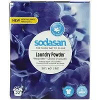 Sodasan Wasmiddel voor gekleurde was, waspoeder kleur, kleurwasmiddel lavendel, 1,01 kg