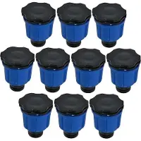 OEM Set van 10 spuitmonden voor tuinslang, diameter 16 mm - afsluitdopjes voor platte slangen - afsluitdoppen voor spuitsystemen