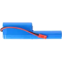AccuCell Lithium-ion batterij, geschikt voor gebruik in huis en woning, model 16010, 11,1 Volt, 800mAh, met AMP-aansluiting