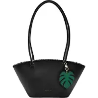 Seidenfelt Manufaktur schoudertas Liljendal Shoulder Bag Black zwart