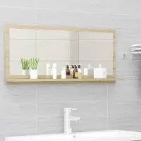 OEM Houten spiegel voor de badkamer