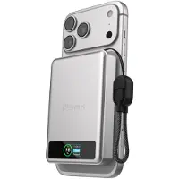 Bmx SolidSafe 10K MagSafe Solid-state Powerbank 10000 MAh Zilver