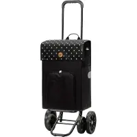 Andersen Quattro Shopper Malit Boodschappentrolley 56 cm schwarz