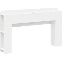 vidaXL Hoofdeinde Kast Wit 135 x 18,5 x 80 cm Geconstrueerd hout