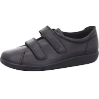 Ecco Slip-on 'Slipper Damen 206513/56723 Glattleder in schwarz' zwart